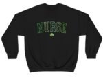 Varsity Nurse St Patricks Day Sweatshirt - Image 3